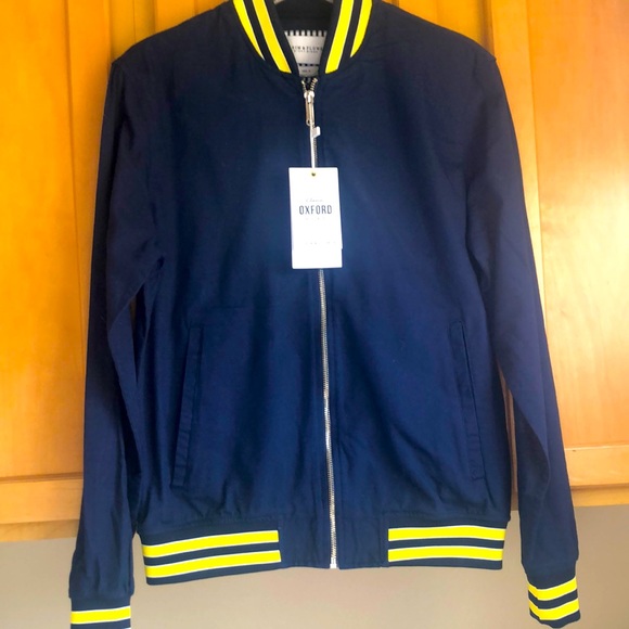 Nwt Denim And Flower Oxford Mens Jacket 
